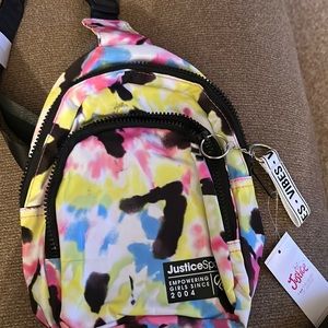 Mini very small Justice backpack